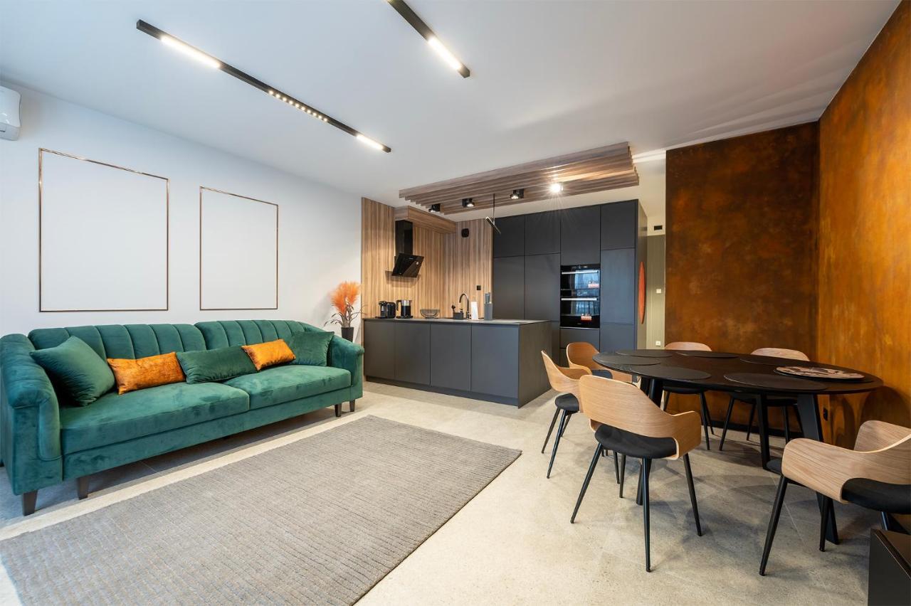 Luxury Copper Apartment II Łódź Esterno foto