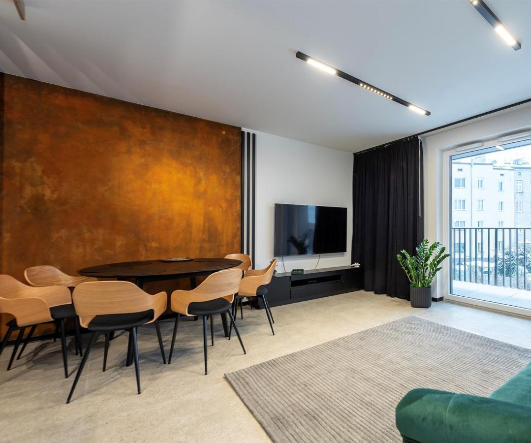 Luxury Copper Apartment II Łódź Esterno foto