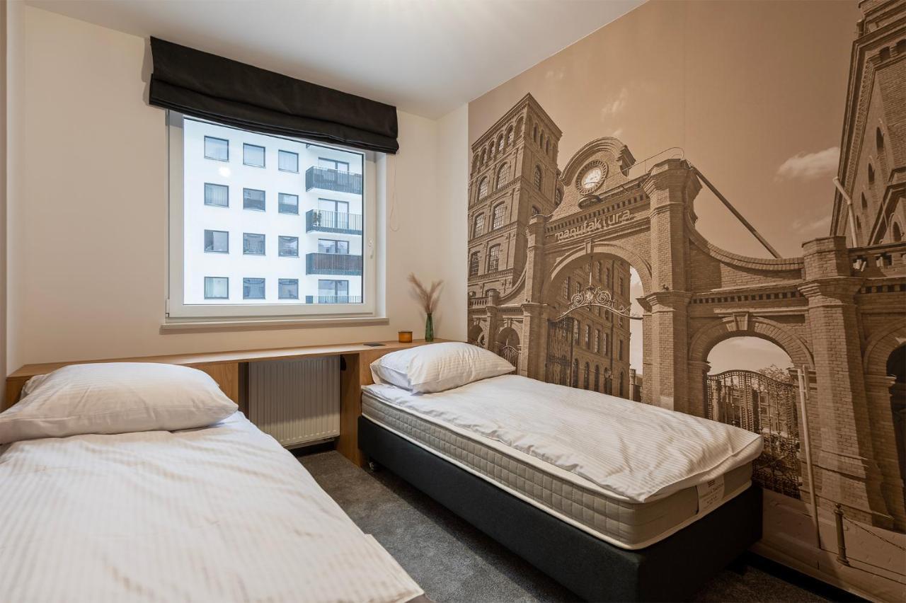 Luxury Copper Apartment II Łódź Esterno foto